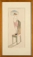 Hylton Nel; Girl Standing on a Chair