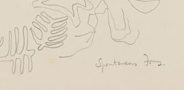 Walter Battiss; Spontaneous Forms; Some Thin Ones, two