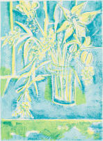 Thijs Nel; Vase of Flowers