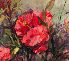 Jan Dingemans; Vase of Mixed Flowers