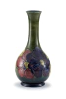 A Walter Moorcroft 'Clematis' vase, 1950-1986