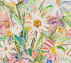 Kenneth Baker; Daisies in a Vase