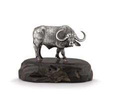 A silver buffalo, Patrick Mavros, Harare, 1996