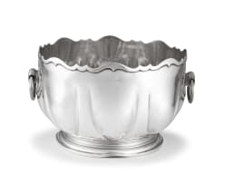 An Edward VII silver rose bowl, Charles Edwards, London, 1906, retailed by Wylett & Sachs, Marble Arch House, London, W.W.