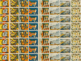 Walter Battiss; Fook Island Postage Stamps