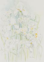 Erica Berry; Irises and Daffodils