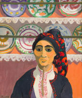 Marjorie Wallace; Portrait of Greek Woman