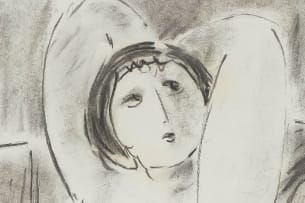 Eleanor Esmonde-White; Reclining Nude on Chaise Longue