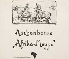 Hans Anton Heinrich Aschenborn; Aschenborns Afrika-Mappe