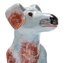 Nico Masemola; Dog with a Bone (Looking Left)