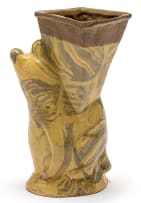 Hylton Nel; Marbled Cat Vase