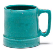 A Ceramic Studio green-glazed tankard, 1936