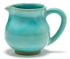 A Linn Ware turquoise-glazed bowl