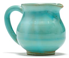 A Linn Ware turquoise-glazed bowl