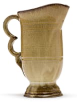 A South African brown-glazed jug