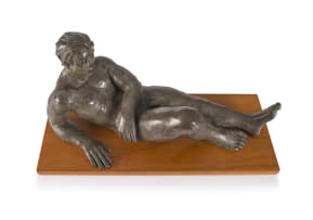 Jean Doyle; Reclining Male Nude