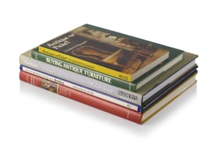 Various Authors; Antique Furniture, Heraldry and Biedermeier, five
