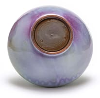 A Linn Ware lavender-glazed bowl
