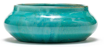 A Ceramic Studio green-glazed bowl, 1931