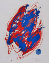 Christo Coetzee; Red/Blue Informel