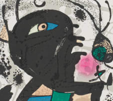 Joan Miró; Abstract Face