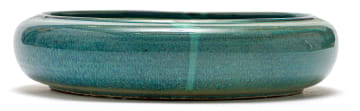 A Globe green and blue-glazed bowl