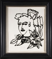 Christo Coetzee; Head with Roses
