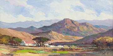 Don (Donald James) Madge; Mountain Landscape with Farmhouse