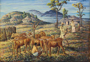Mmakgabo Mmapula Helen Sebidi; Milking the Cows