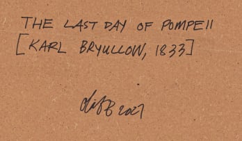 Olaf Bisschoff; The Last Day of Pompeii [Karl Bryullow, 1833]