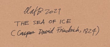 Olaf Bisschoff; The Sea of Ice (Caspar David Friedrich, 1824)