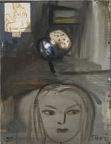 Simon Stone; Interior with Woman's Face
