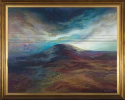Wendy Malan; View Over Sabie Mountains (Power Lines)