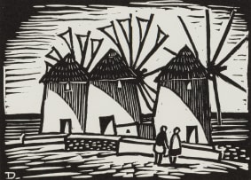 David Botha; Windmills and Figures
