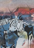 Gordon Vorster; Gemsbok and Zebra