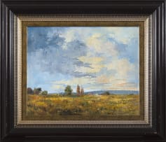 Errol Boyley; Landscape with Distant Trees