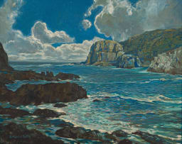 Harry Marriott Burton; Seascape, Knysna Heads