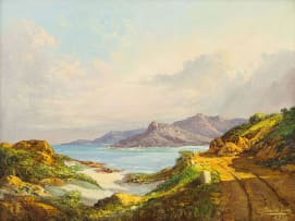 Gabriel de Jongh; Hout Bay from Chapman's Peak Drive, Cape
