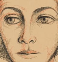 Johannes Meintjes; Portrait of a Woman