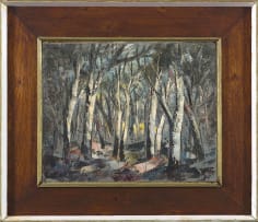 George Enslin; Forest Scene