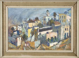 George Enslin; Bo-Kaap with Mosque