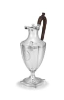 A George III silver coffee pot, Henry Chawner, London, 1787