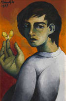 Johannes Meintjes; Boy with Butterfly