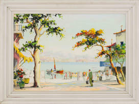 Cecil Rochfort D'Oyly-John; Between Cap Ferrat and Beaulieu