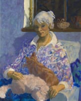 Marjorie Wallace; Self Portrait with Cats