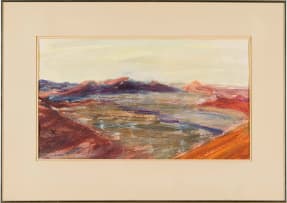 Alice Elahi; Woestyn Landskap (Desert Landscape)
