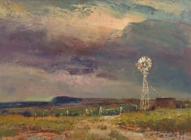 Christopher Tugwell; Sunlit Windmill
