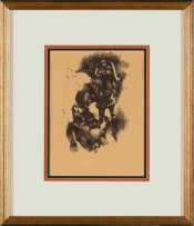 Ezrom Legae; Abstract Figures, two