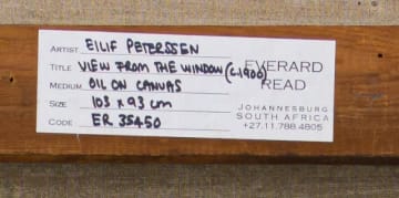 Hjalmar Eilif Emanuel Peterssen; View from the Window