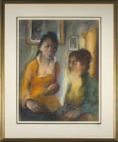 Alexander Rose-Innes; Two Women in an Interior